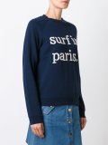 'surf in paris'套头衫