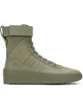 lace-up hi top sneakers 