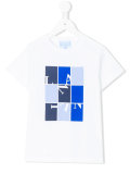 geometric print T-shirt