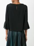 lace detail blouse