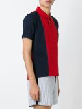 拼色polo衫
