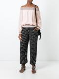 off-shoulders blouse