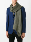tonal print scarf