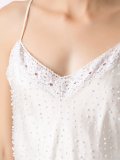 silk embroidered top