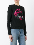 logo print sweatshirt