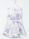 floral baroque print dress