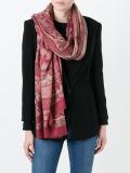 paisley print scarf