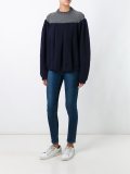 bicolour sweater