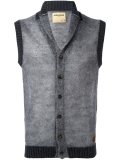 shawl neck knit gilet