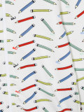 pencil print hoodie 