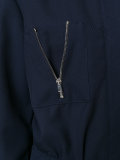 zipped pocket jumpsuit 