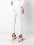 tailored cropped trousers