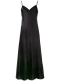 metallic shift dress