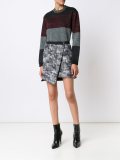striped metallic jumper