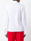cut-out shoulders shirt