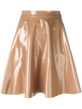 vinyl effect full skirt