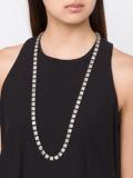 geometric long necklace