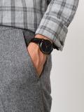 black dial watch 