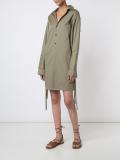 double cuffs shirt dress