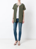 embellished military shirt 