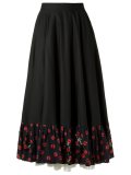 embroidered skirt