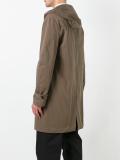 hooded coat