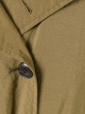 padded trench coat