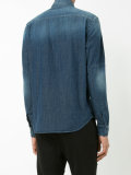 chest pockets denim shirt