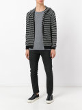 striped hoodie