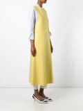 sleeveless A-line coat