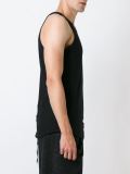 exposed seam tank top