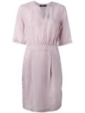 belt detail shift dress