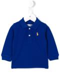 logo embroidered polo shirt