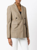 button up blazer 