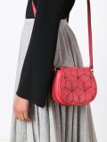 geometric pattern crossbody bag