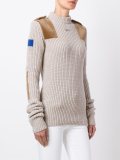 turtleneck ribbed sweater