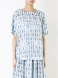 floral print T-shirt