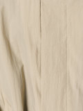 buttoned hooded coat