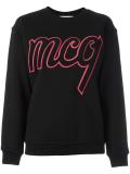logo patch sweatshirt
