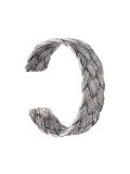 'Braided'开口式手镯