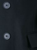 buckle detail double breasted jacket