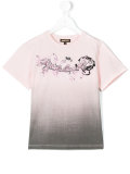 rose print T-shirt