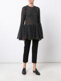 point d'esprit blouse