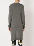 long lenght knitted cardigã