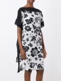 floral print shift dress