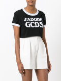 logo cropped T-shirt 