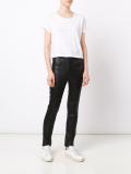 cropped short sleeve T-shirt