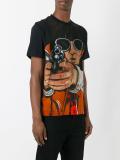 target print T-shirt