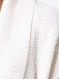 belted knit gilet