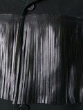 leather fringe trim cape